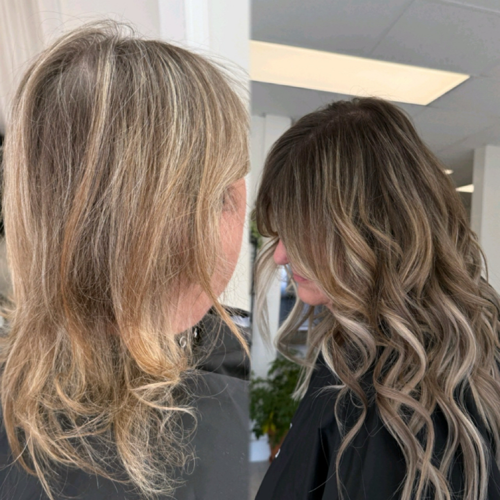 Keratin Bond Extension Installation at Vee Lee Salon in Walden, NY