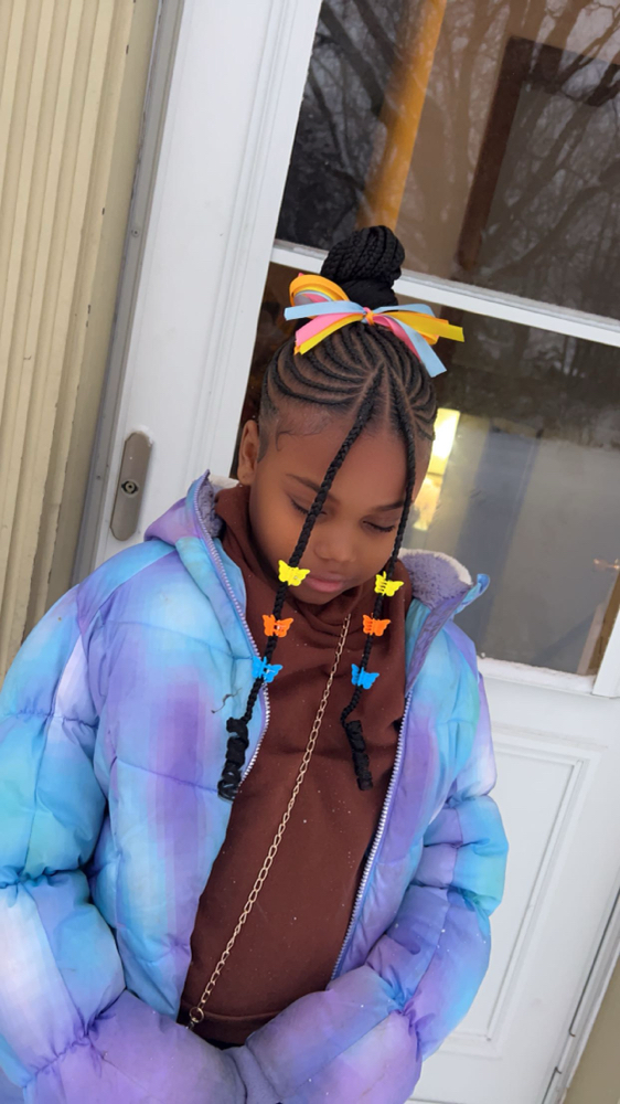 Small braided bun