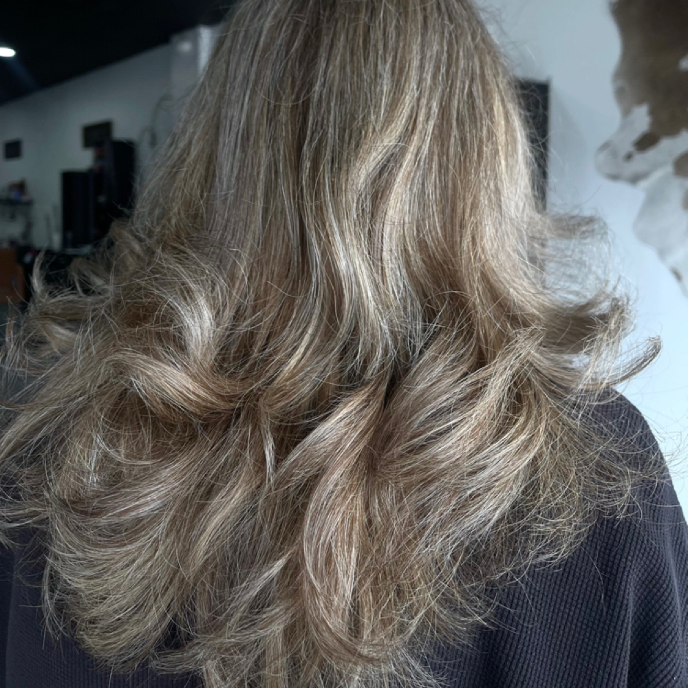 Signature Blow Out at Hair X Meg Layne in Wathena, KS