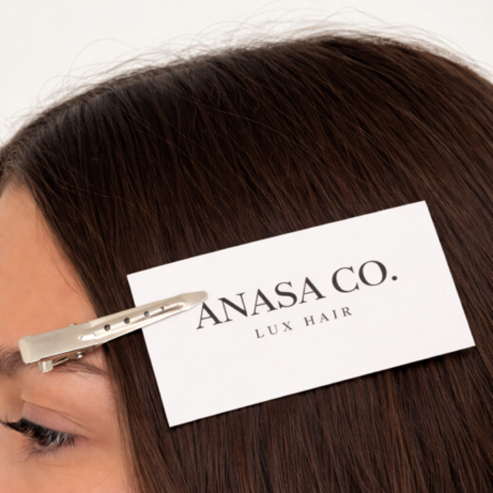 SILK PRESS + CLIP-IN INSTALL at ANASA CO. STUDIO in Alpharetta, GA