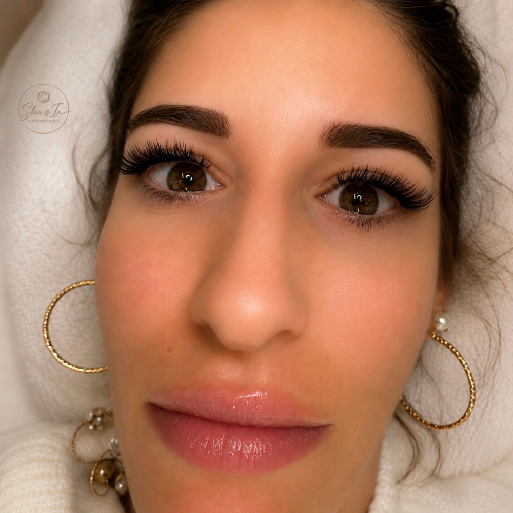 Full Set Hybrid Lash Extensions at Skin Is In Esthetics in Sarasota, FL