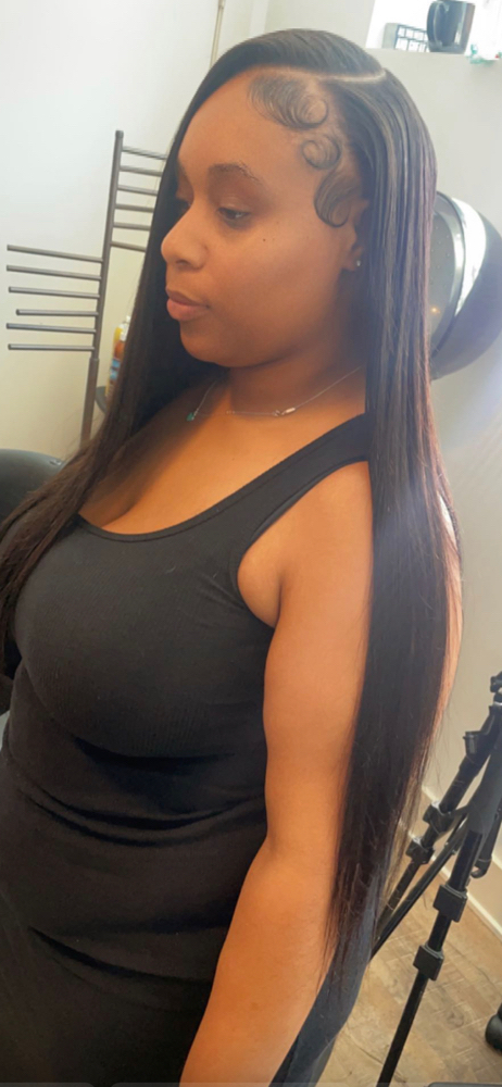 Side Part Quickweave