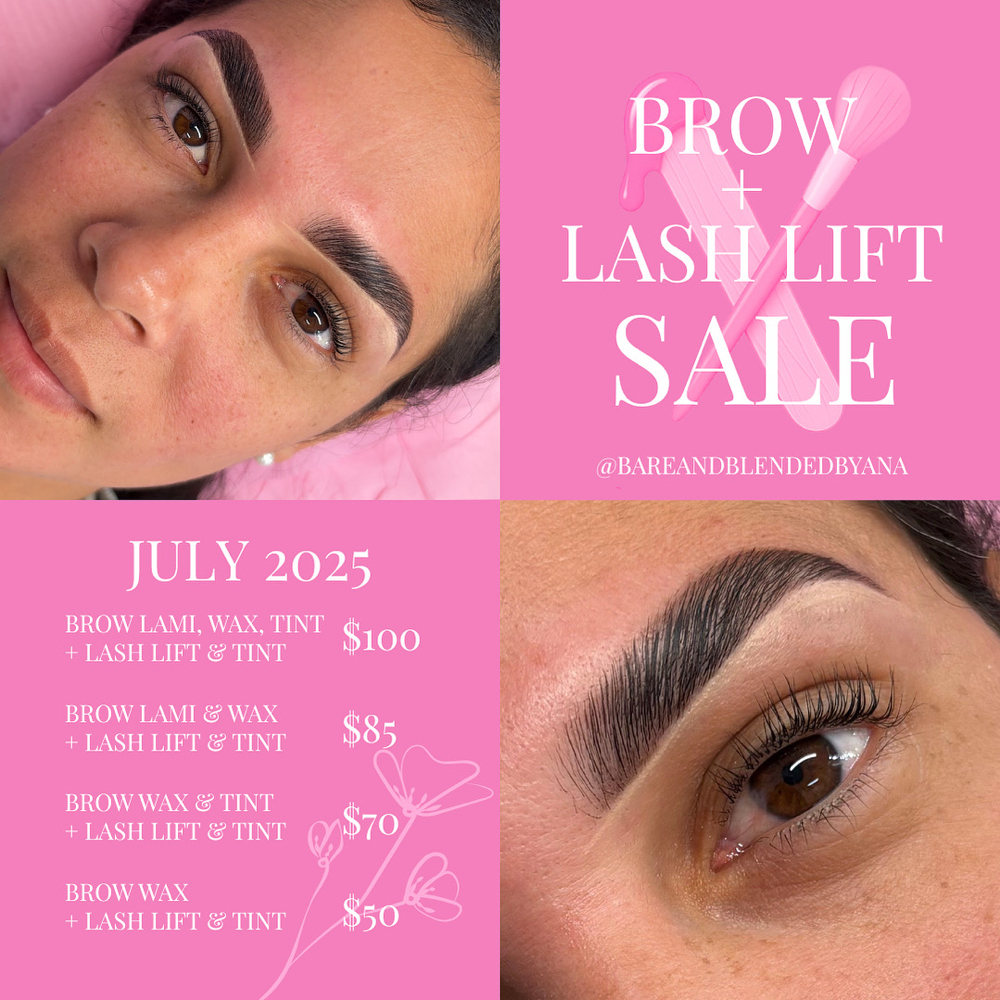 July Brow + Lash Sale