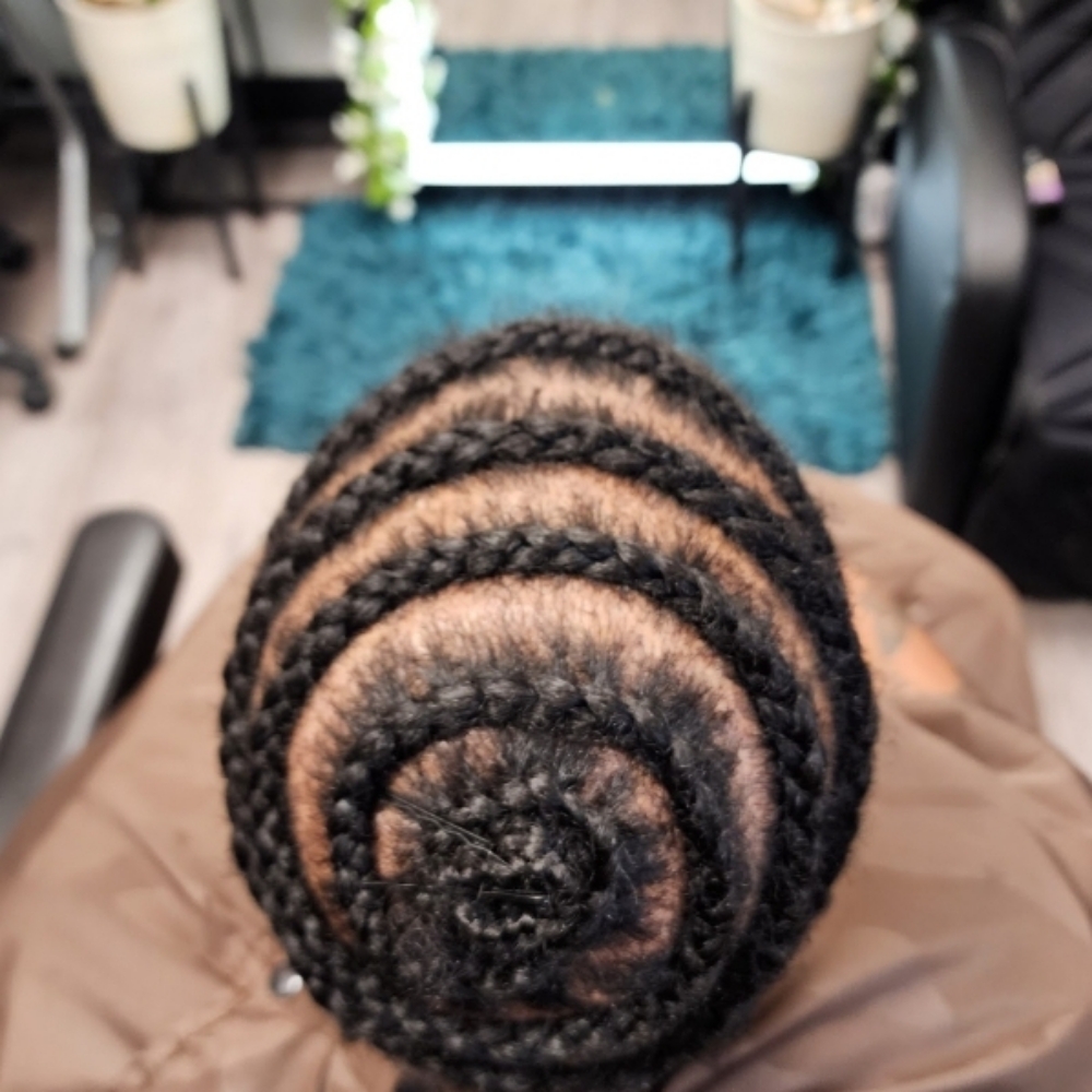 Braid Down For Wigs at Passionate Creations Hair Salon LLC in Cary, NC