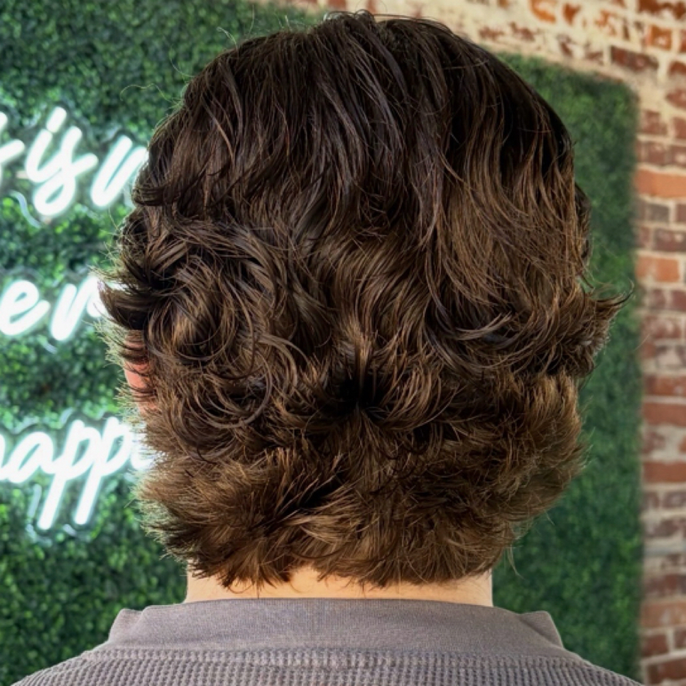 men’s haircut at by emma kate in Hartselle, AL