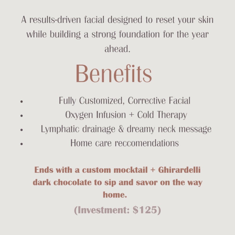 Champagne Dream Facial