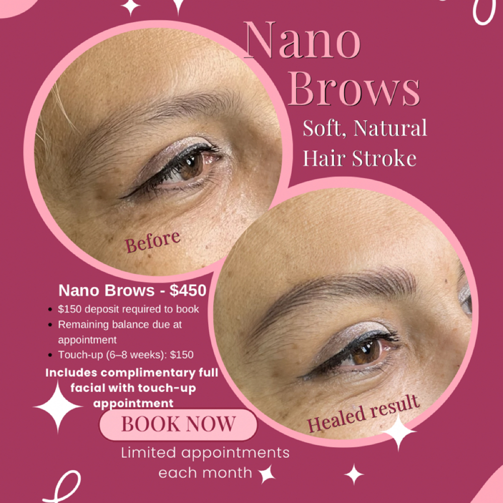 Nano Brows Soft & Natural at Cindy PMU in Arcadia, CA