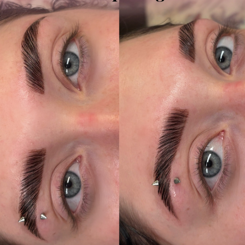 Brow package- lami, tint, cleanup at ZenGlow Esthetics in Gilbert, AZ