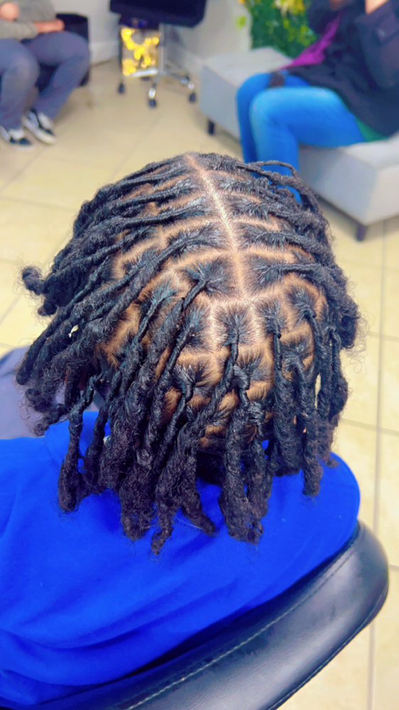 Kids Retwist Locs at Kiwaja Handz in Terrytown, LA
