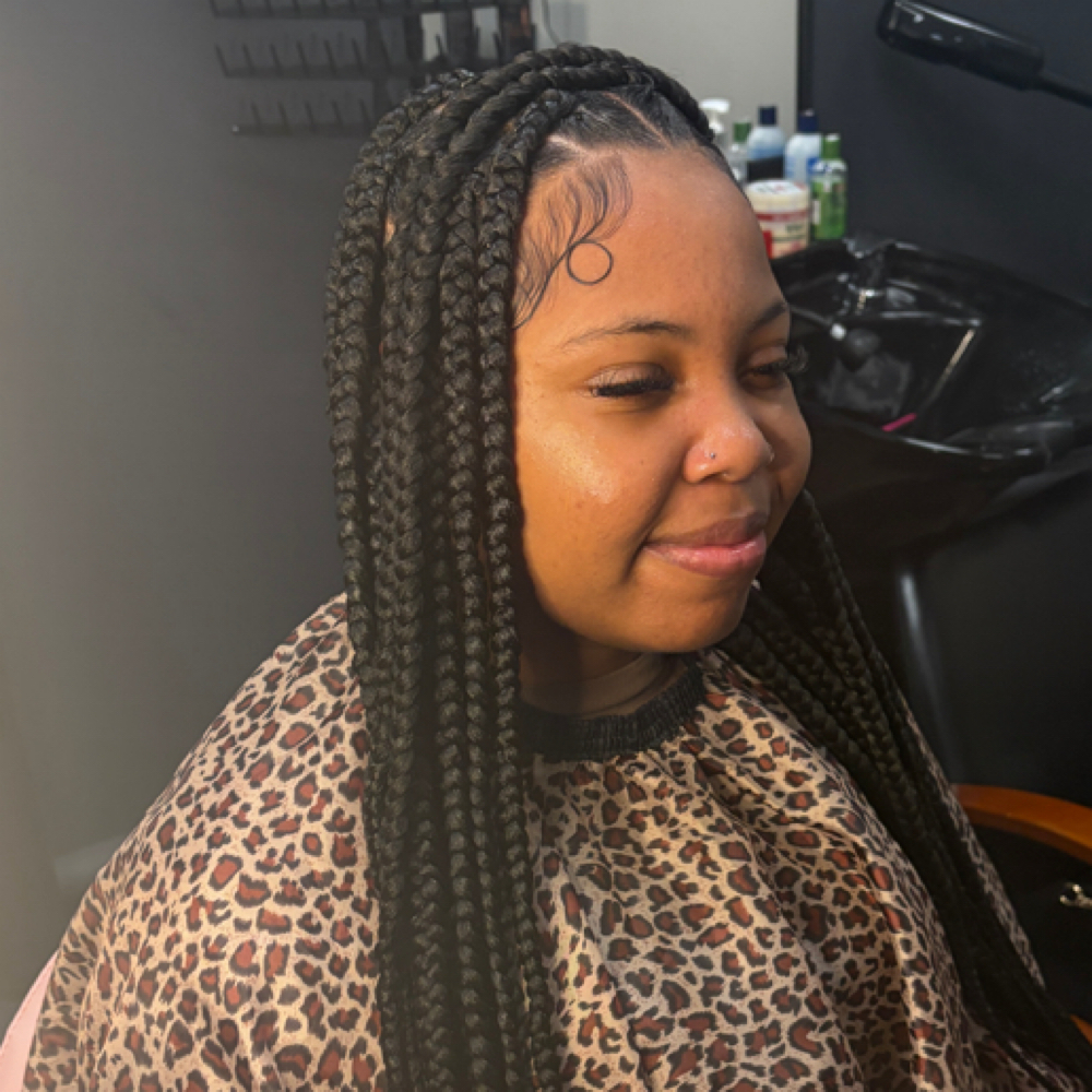 Knotless Braids at Destiny's Crown Creations in Ashland, VA