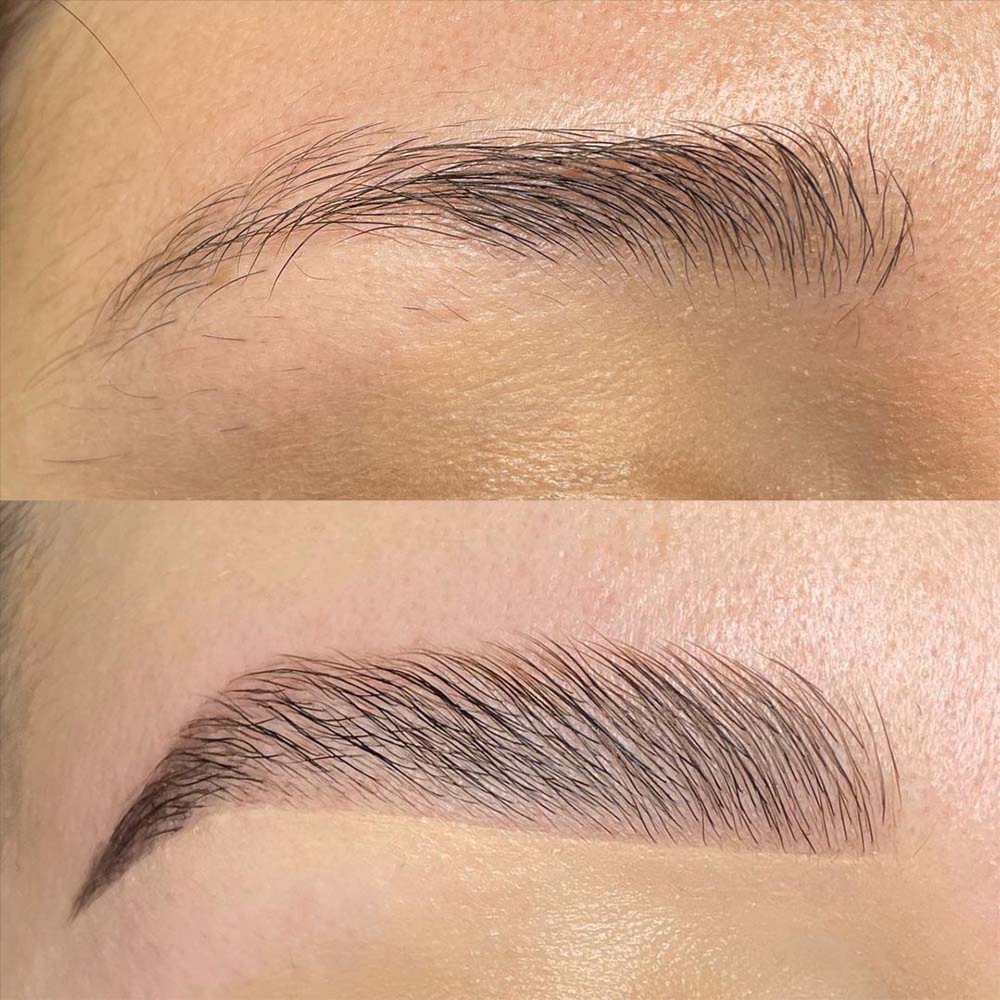 Brow Lamination and Tint at Dawn Esthetics in Roanoke, VA