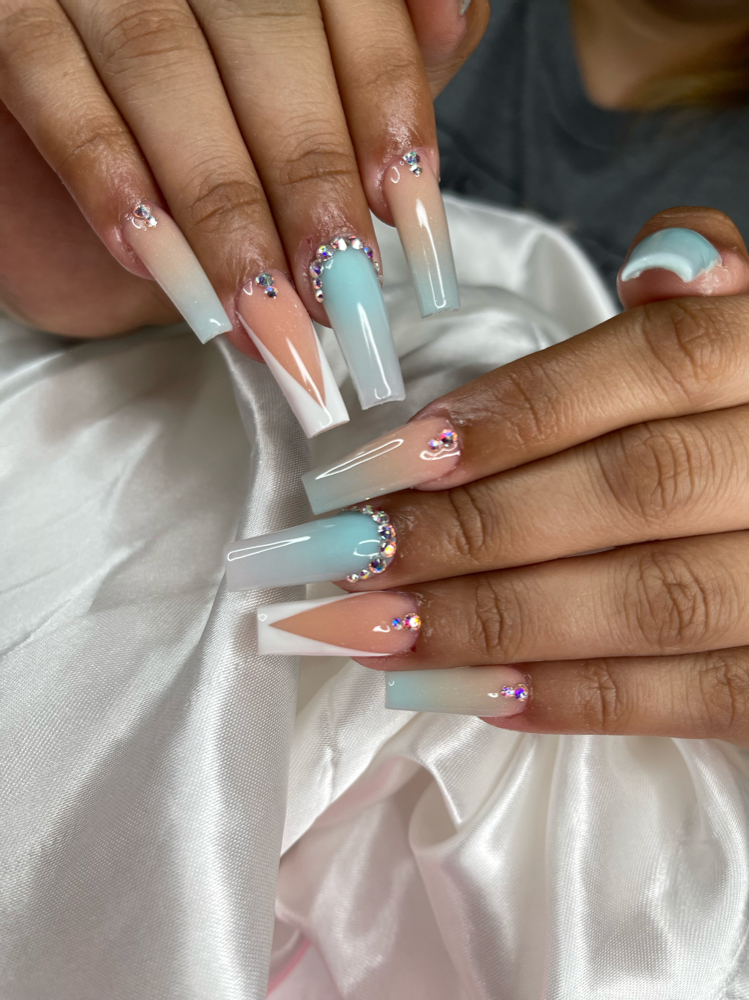 LONG - OMBRE FULL SET 2or3 Colors