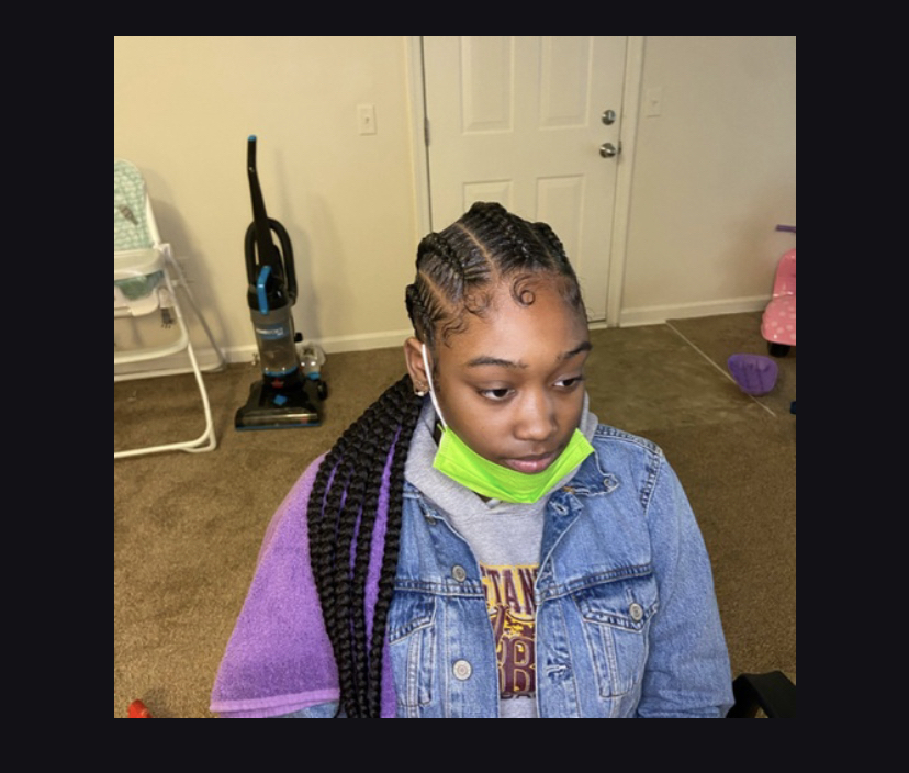 5 Stitched Cornrows