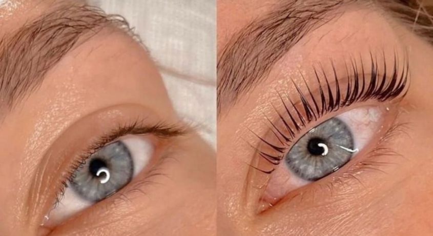Lash Lift And Tint - Model Service