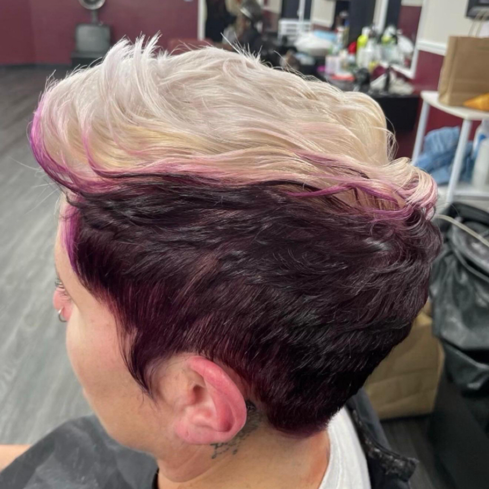 Hair Color And Pixie Cut at Alizah’s Hair Salon in Indianapolis, IN