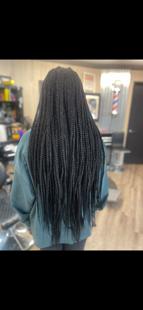 Medium Traditional Box Braids