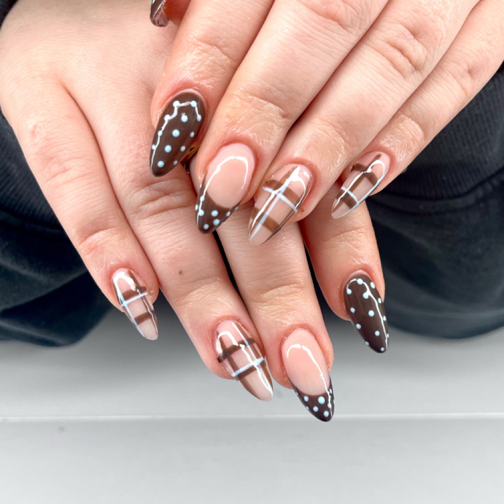 Medium Acrylic Full Set at Eclipse.nailzz in eagan, MN