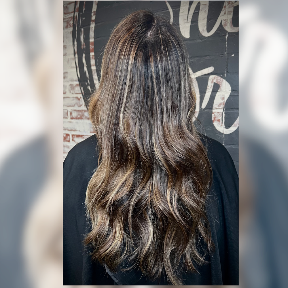 Partial Highlight and Haircut