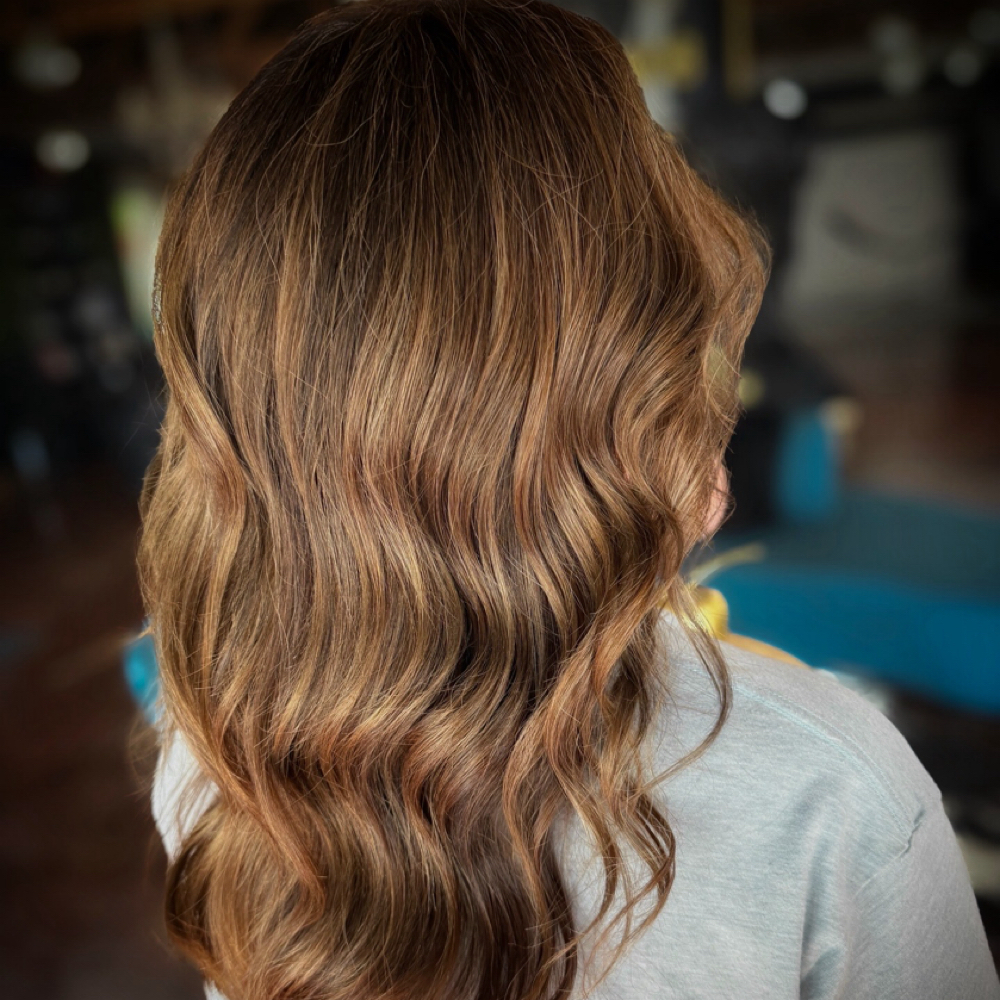 Partial Highlight and Haircut at Kathryn Martin at Studio 808 in Benton, AR
