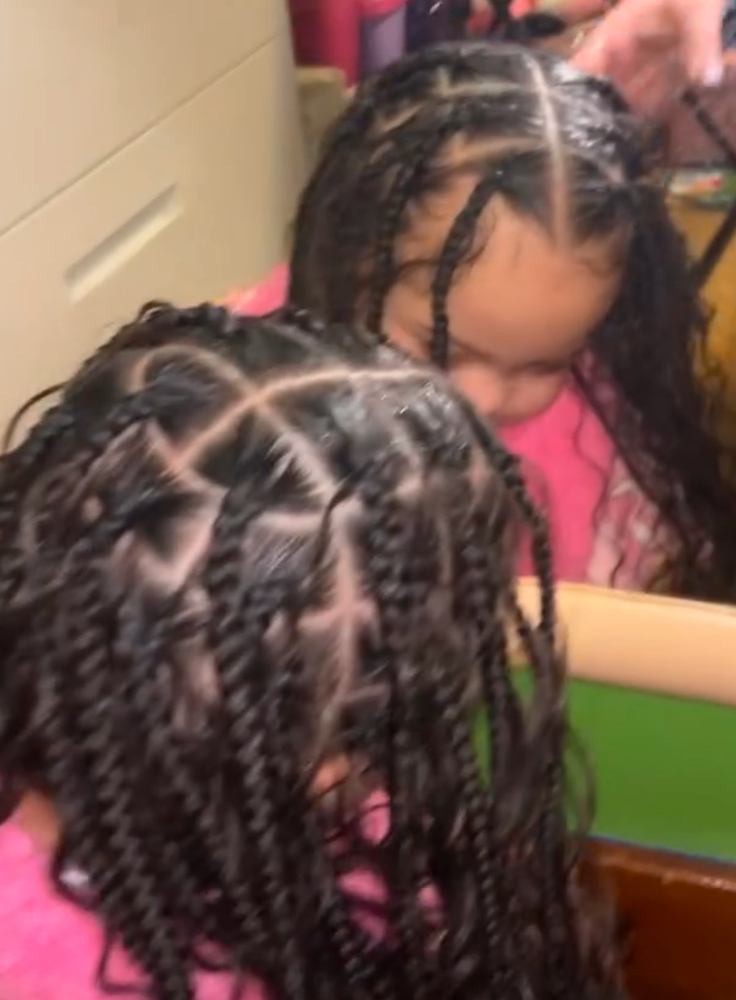 Medium Box Braids