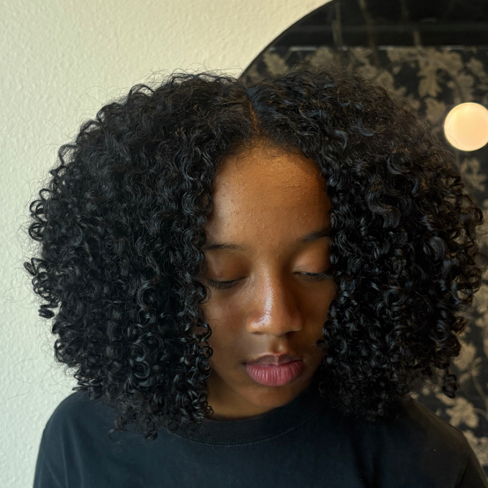 Curly Wash-n-Go at Ethereal Curls and Beauty in Waxahachie, TX