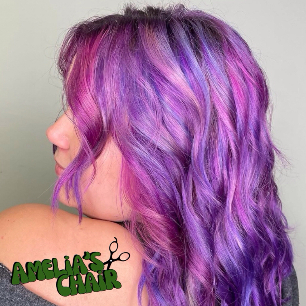 Vivid Color at Amelia’s Chair in West Monroe, LA