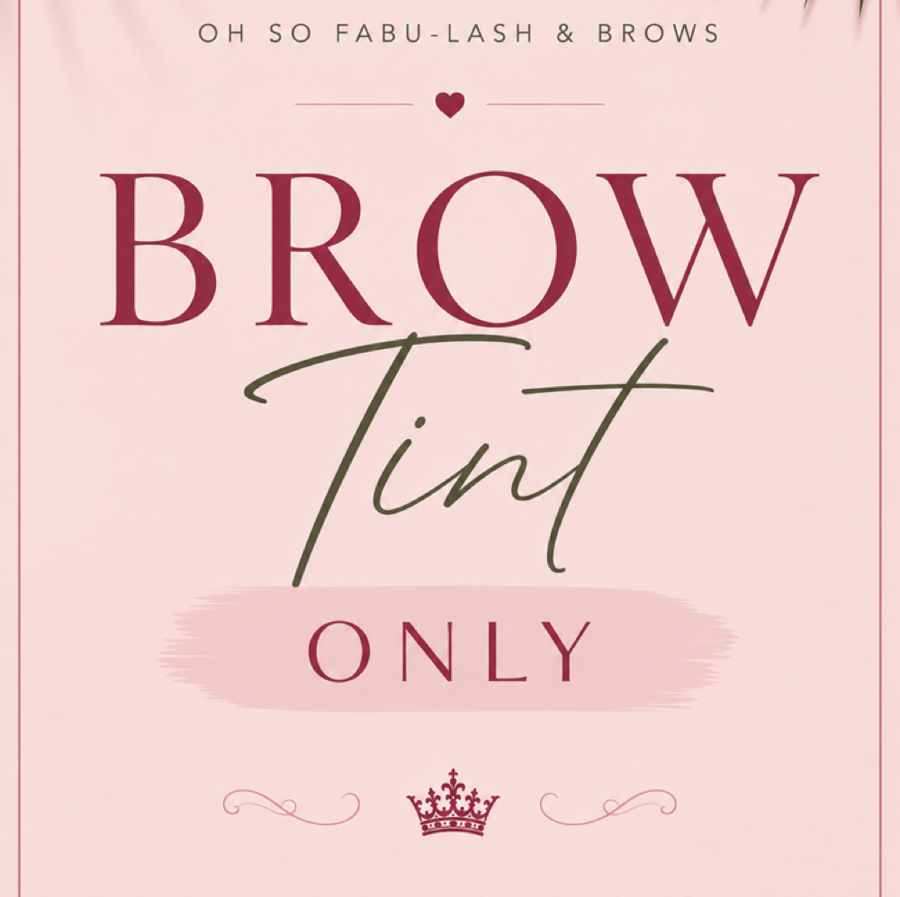 Brow Tint at Oh So Fabu-Lash & Brows in Delray Beach, FL