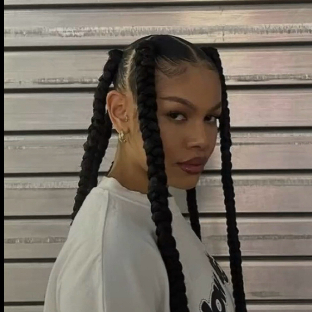 4 Braid ponytails at By Paloma Blanca in Laurel, MD