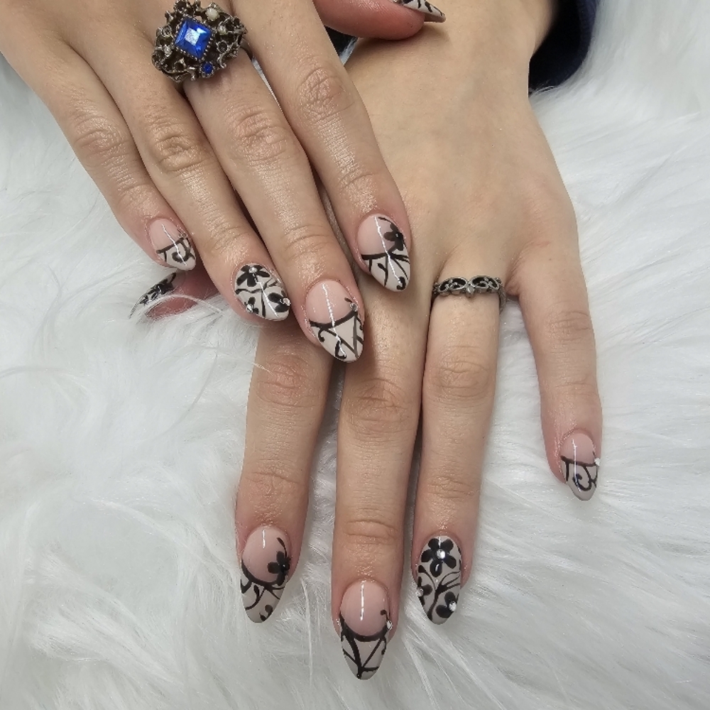 Acrylic Enhancements at Something To Talk About Salon in Marion, NC