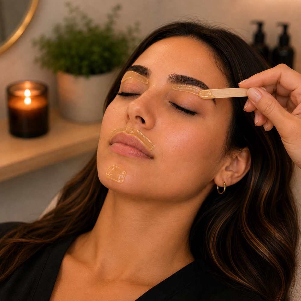 Brow, Lip & Chin Wax Combo at Laughing Crow Salon in Eugene, OR