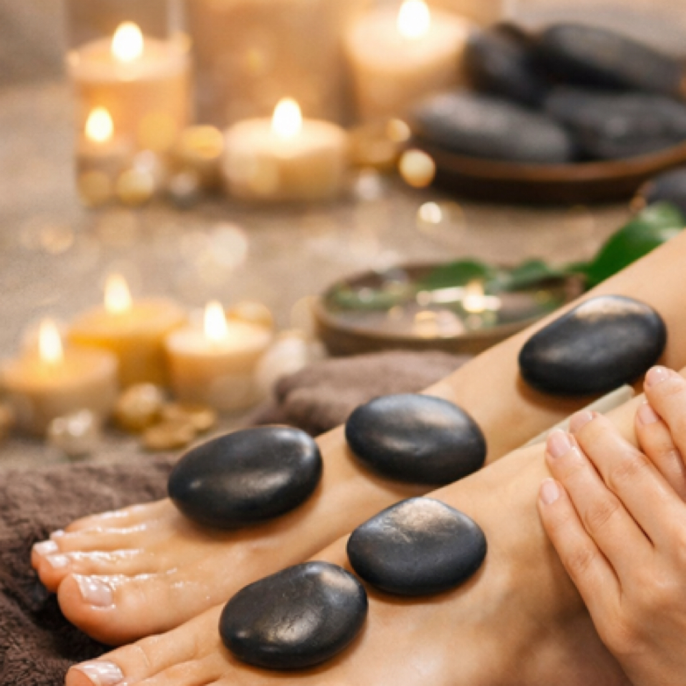 Head Spa & Hot Stone Foot Massage