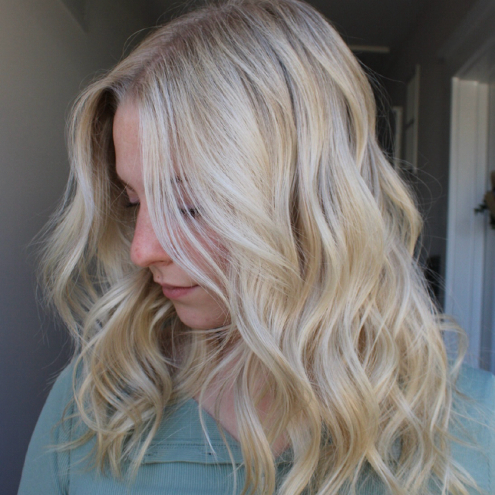 “The Works” Blonding at Styled by Rach in Simpsonville, SC