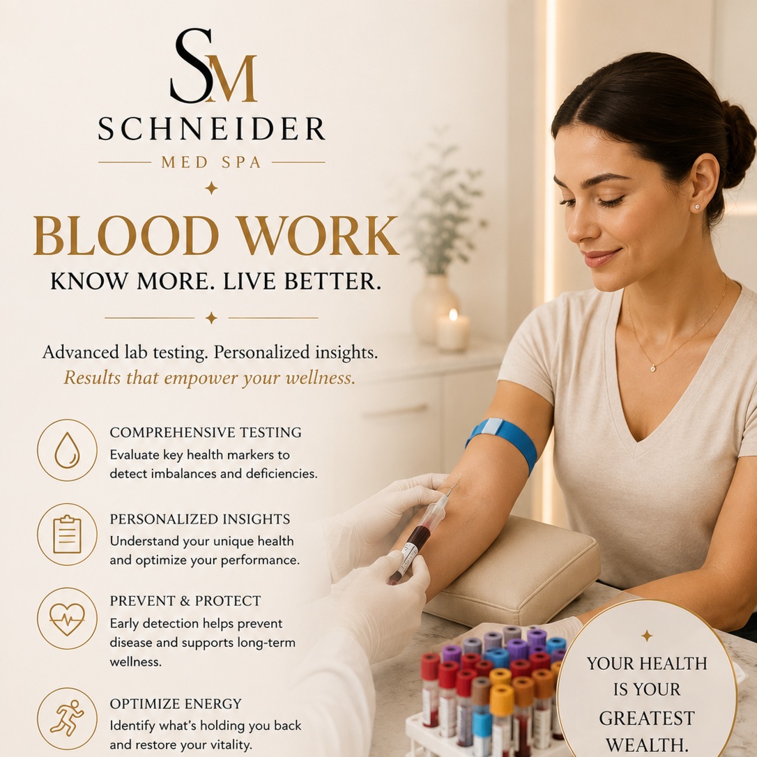 Blood Work at Schneider Med Spa in Ocoee, FL