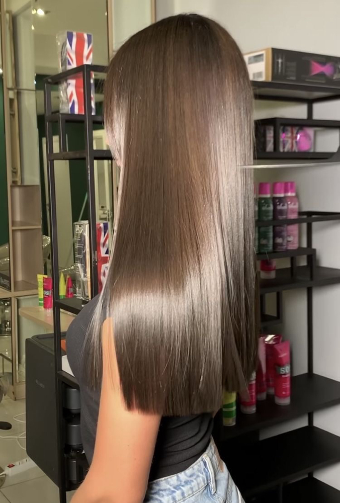 Hair Gloss Treatment at Pretty Haven Salon Co. in Bluff Dale, TX