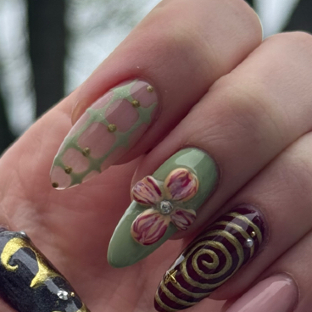 3D Nail Art at Arcadia Lane Studio in Downers Grove, IL