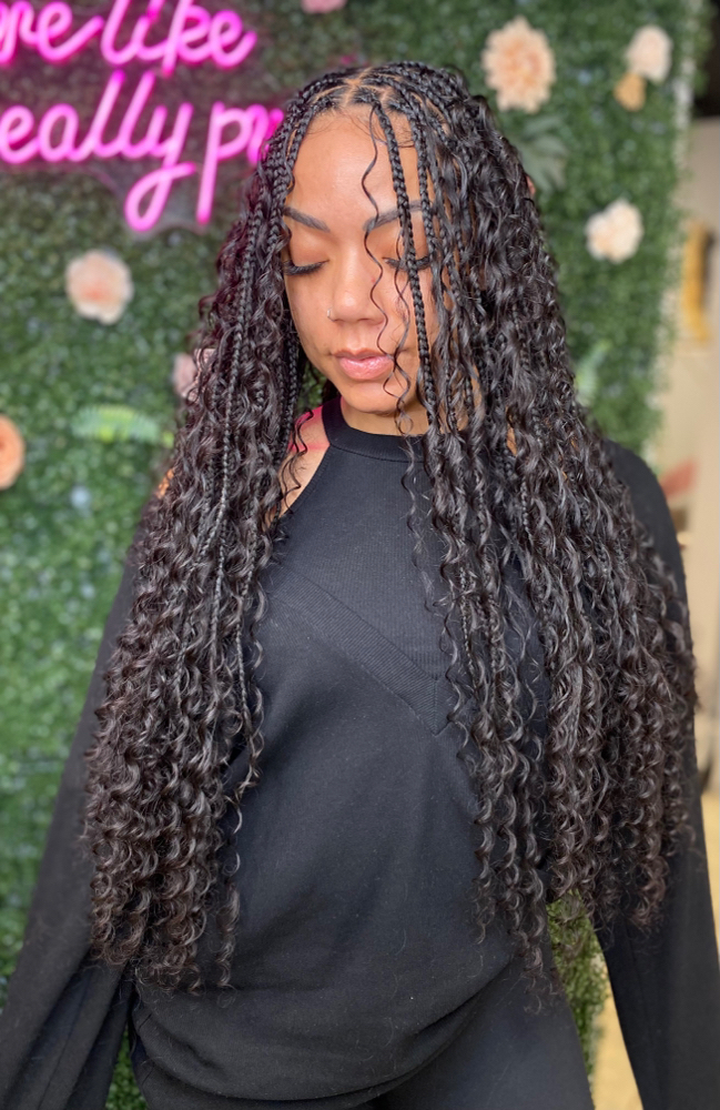 Smedium Boho Knotless