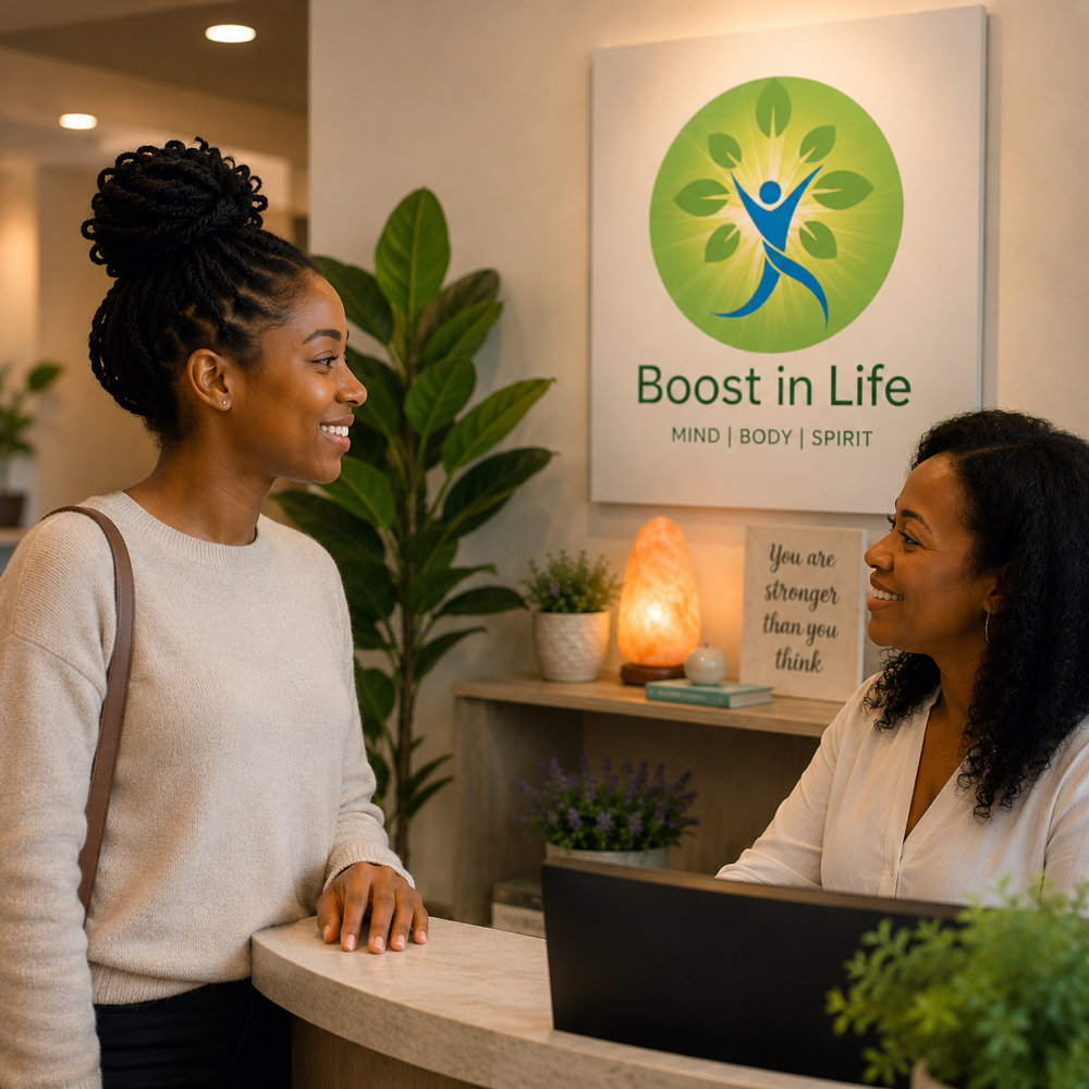 Follow-Up Wellness Consultation at Boost in Life Holistic Healing in Houston, TX