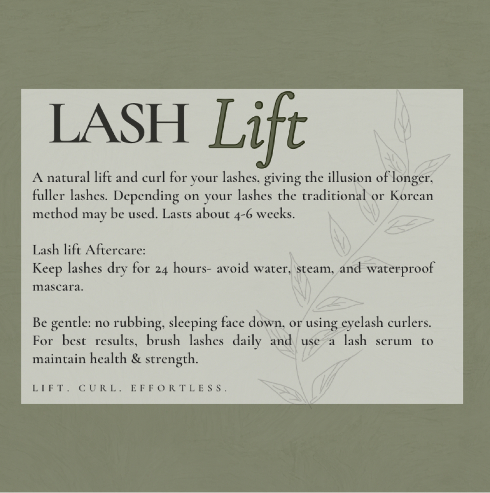 Lash Lift at Intention Studio in Redding, CA