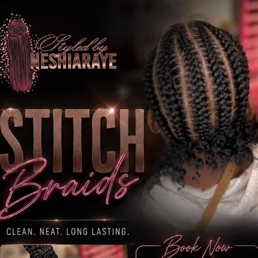 Stitch/Feedin Braids at StyleByNeshiaRaye in Moncks Corner, SC