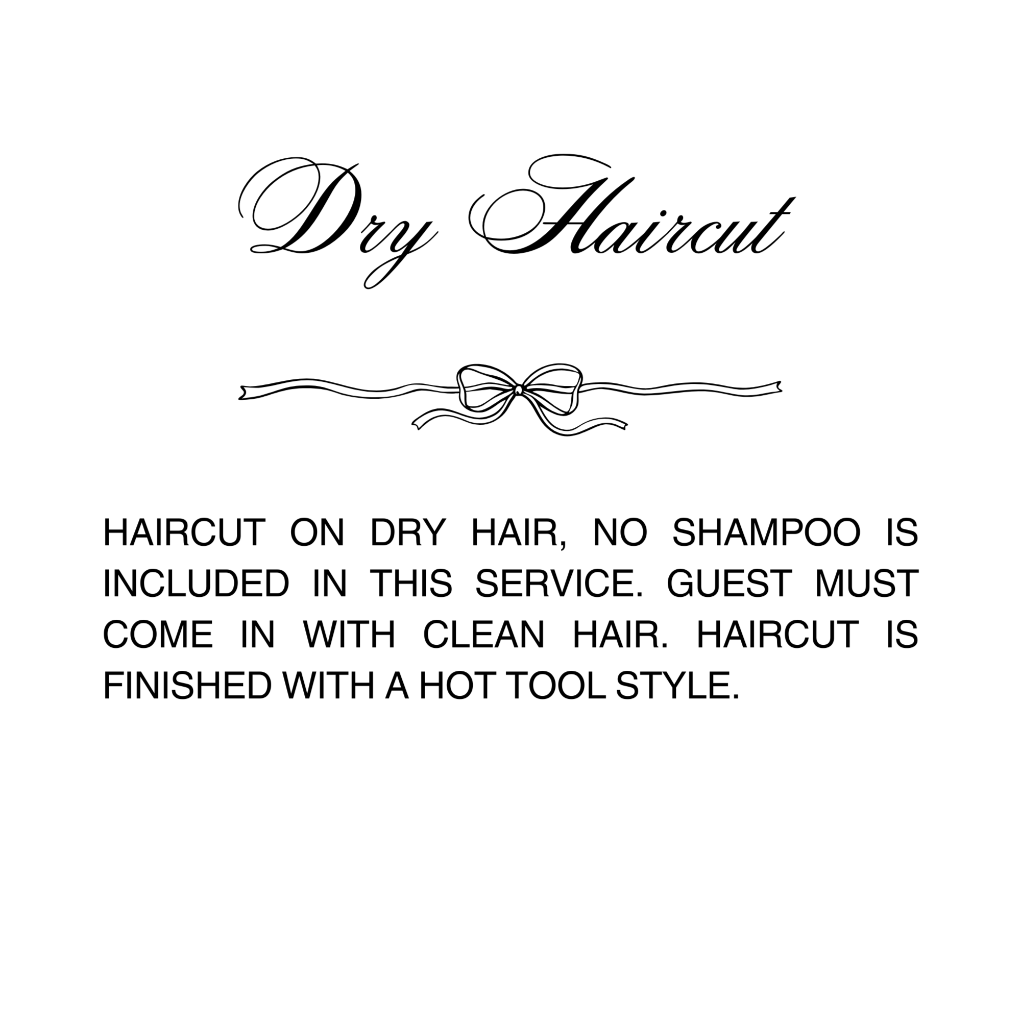 Dry Haircut at Hair By Katie-Ann in Beavercreek, OH