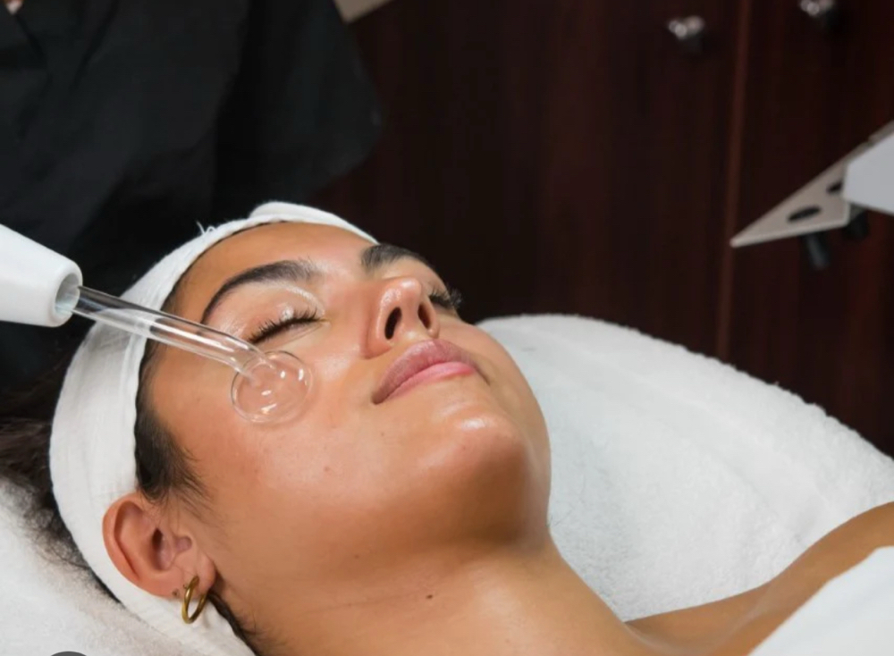 High Frequency Acne Facial