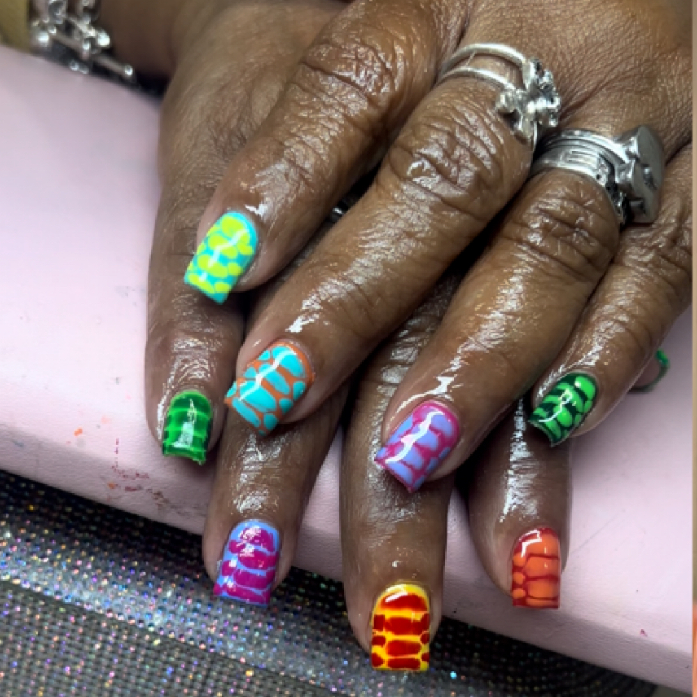 Basic Manicure (W Color) at Polishedbyniyahh in Columbus, OH