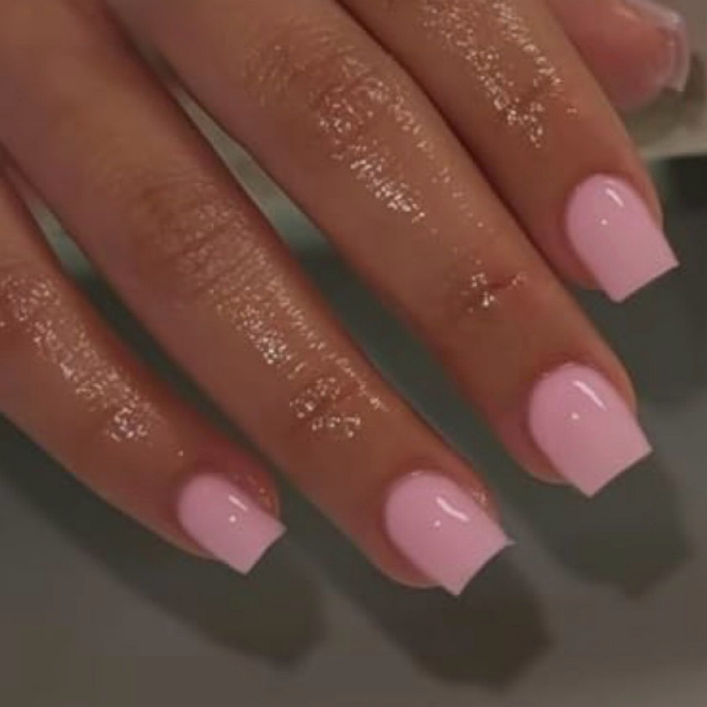 Acrylic Short Full Set at Beauty central Fw in Fort Worth, TX