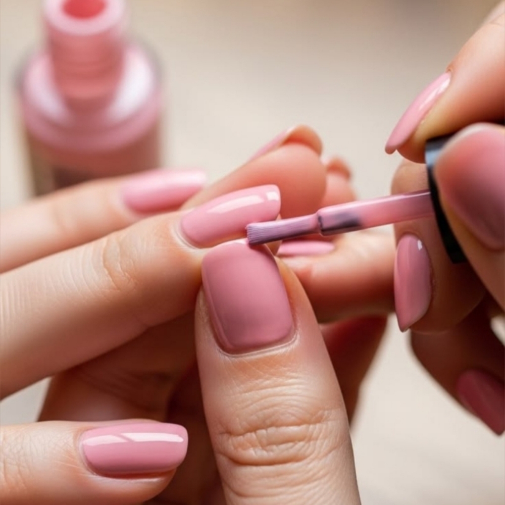 Gel polish manicure at KJ Beauty Studio in San Antonio, TX