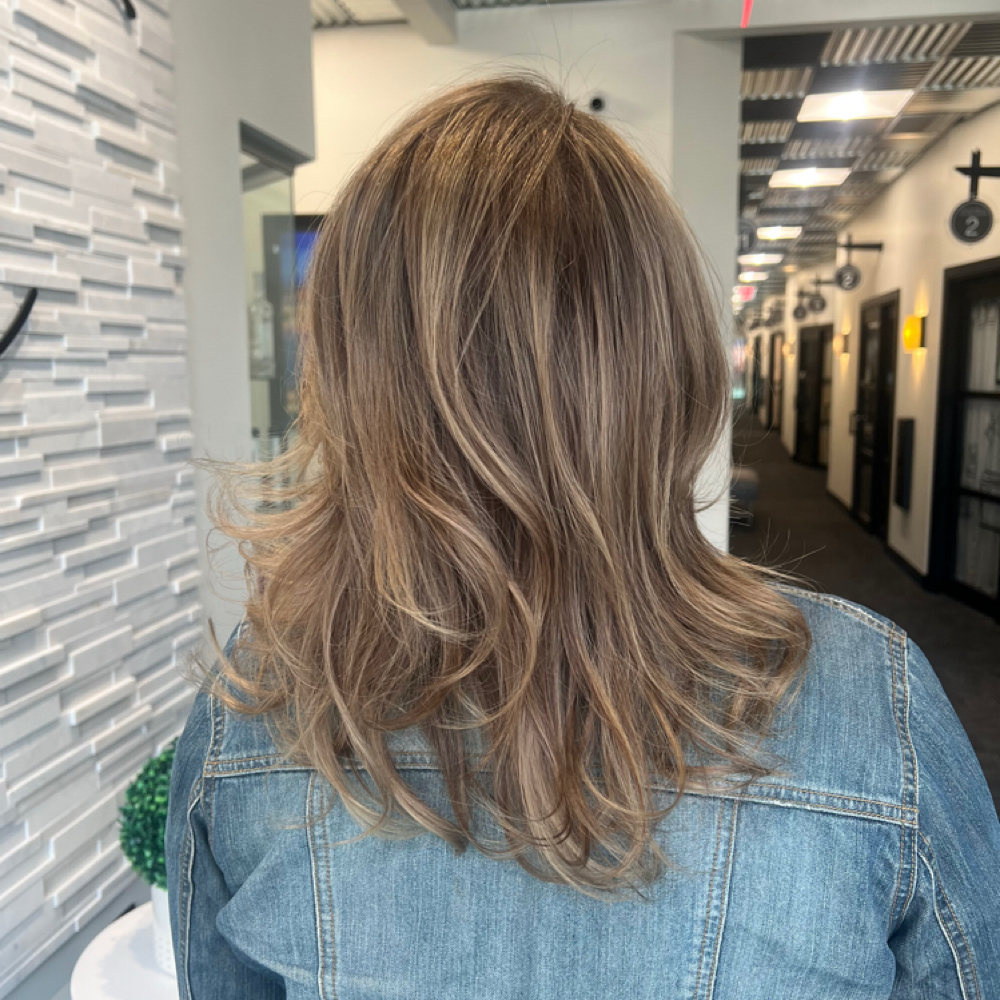 Satin Brunette at Amy Albrecht in Upper St. Claire, PA