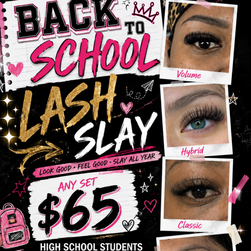 Back2School Lash Slay at GP Lash & Beauty in Mobile, AL