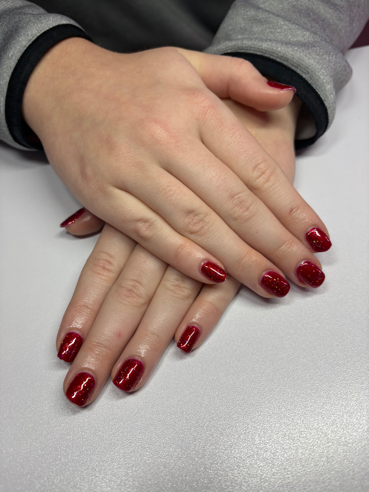 Gel Manicure, Solid Color