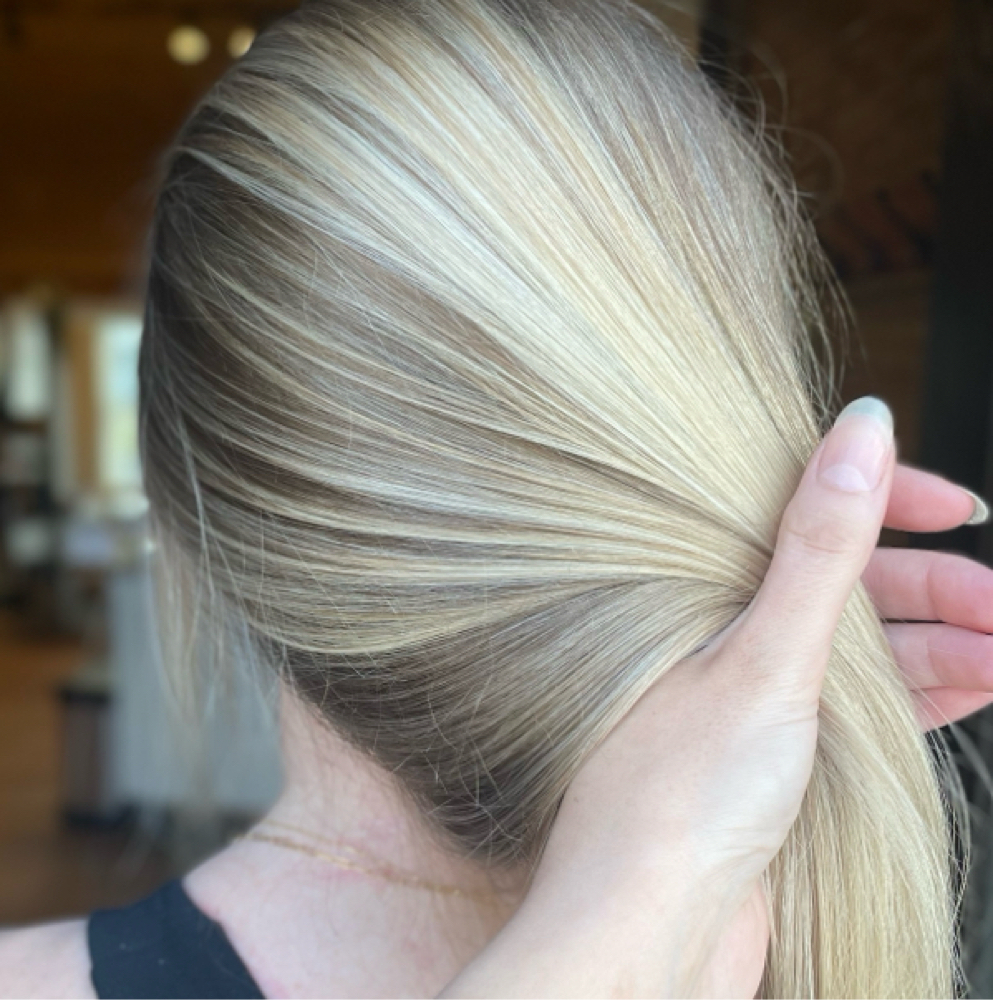 Full Foil at Knot Just Hair in Adams, NY