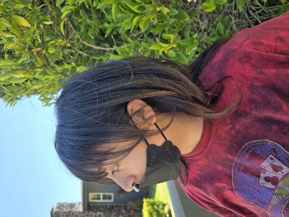 Haircut with Silvia
