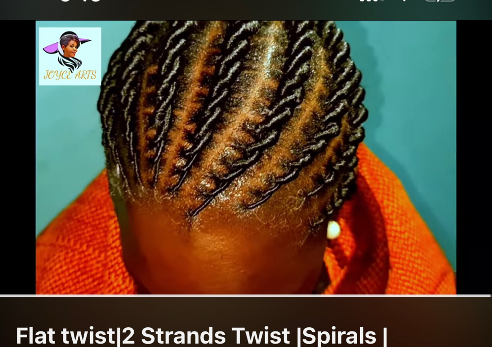 Flat Twist With Weave